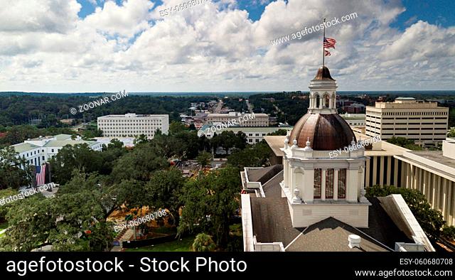 The capital city of Tallahassee Florida holds the government office building shown here