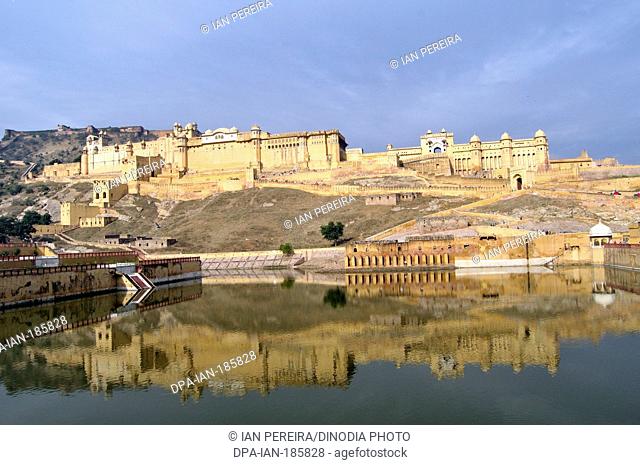 amber Palace in Jaipur at Rajasthan India