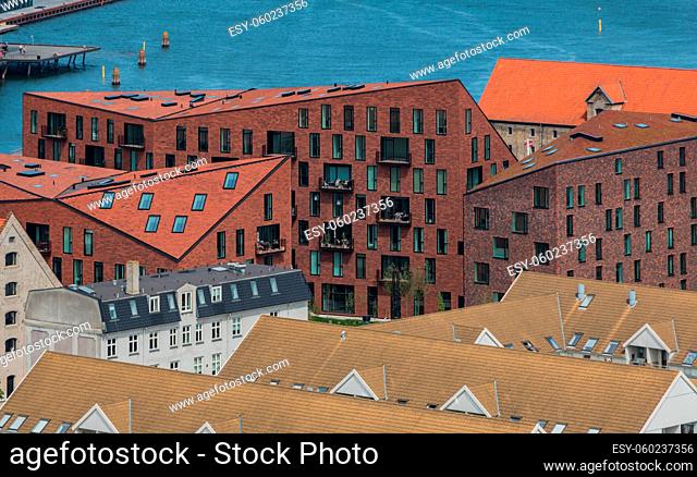 A picture of Copenhagen's housing architecture