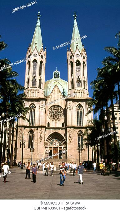 Cathedral of the Cathedral; Center; Sao Paulo; Brazil