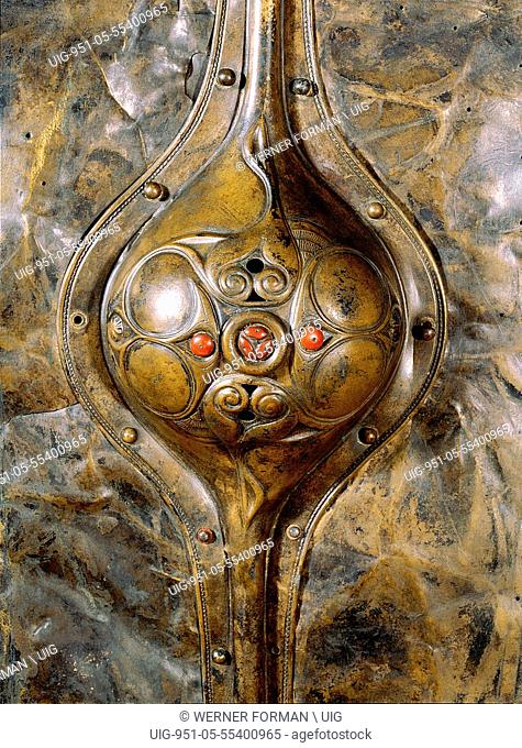 The Witham shield was either part of a ceremonial armour or used as a votive offering