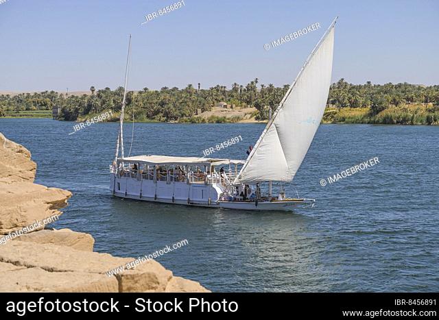 Dahabeya Cruise Ship, Nile, Egypt, Africa