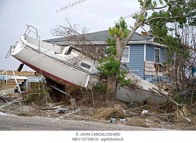 Damage caused by Hurricane Katrina