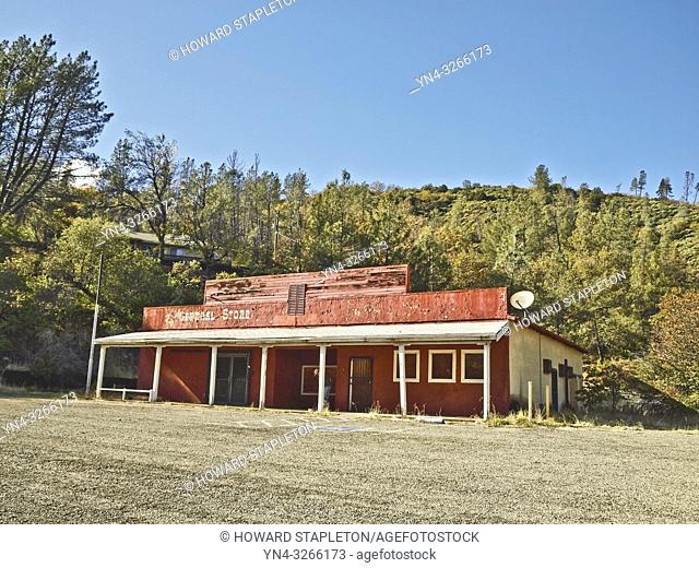 Whiskeytown General Store. Whiskeytown is currently underwater below Whiskeytown lake. The General store was relocated on Whiskey Creek Rd but was destroyed by...