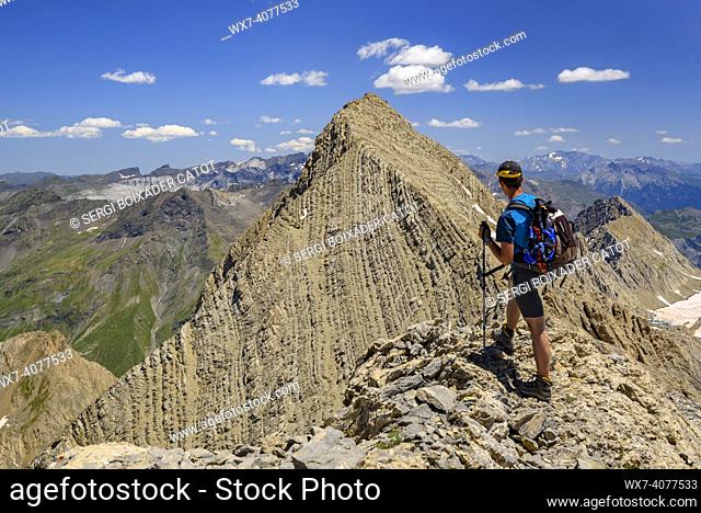 Astazous summits views (Ordesa and Monte Perdido NP, Spain / Pyrénées NP, France)
