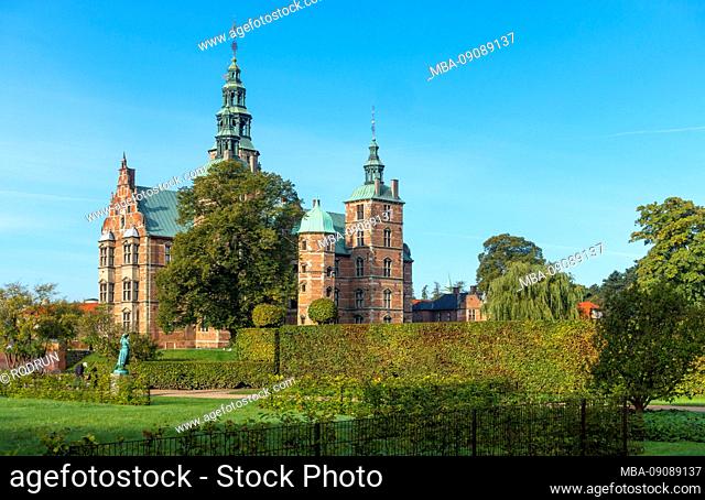 Denmark, Copenhagen, Rosenborg Castle, Museum Chronological collection of Danish kings. De Danske Kongers Kronologiske Samling