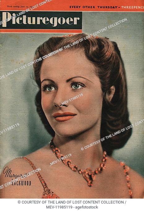 Picturegoer June 13, 1942 - Front Cover, Movie Star, Margaret Lockwood