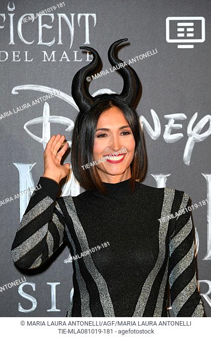 Caterina Balivo during the European Premiere of film ' Maleficent : Mistress of evil' Rome, ITALY-07-10-2019