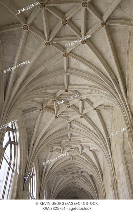 San Antolin Cathedral Cloister; Palencia; Spain