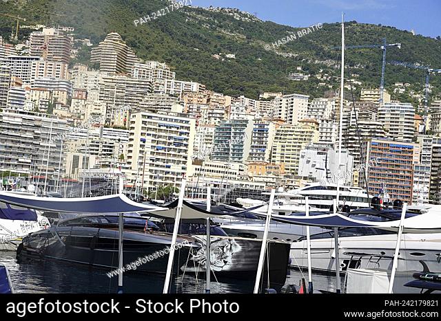 May 19, 2021, Monaco Circuit, Monte Carlo, FORMULA 1 GRAND PRIX DE MONACO 2021, May 20 - 23, 2021, in the picture impressions and construction of the track in...