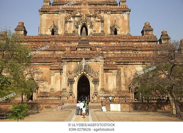 Sulamani temple, Old Bagan village, Mandalay region, Myanmar, Asia