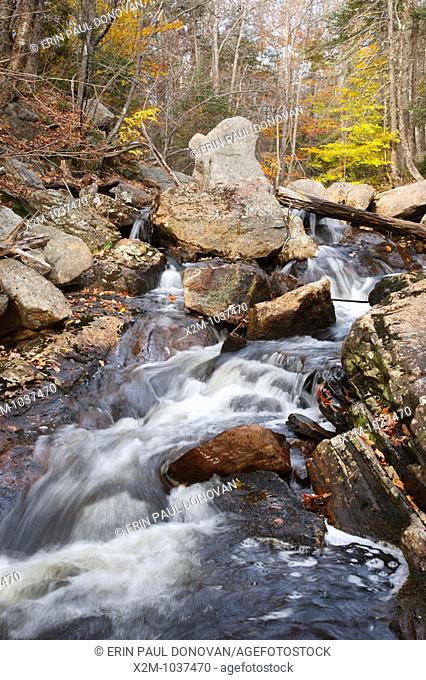 Beebe River in Sandwich, New Hampshire USA