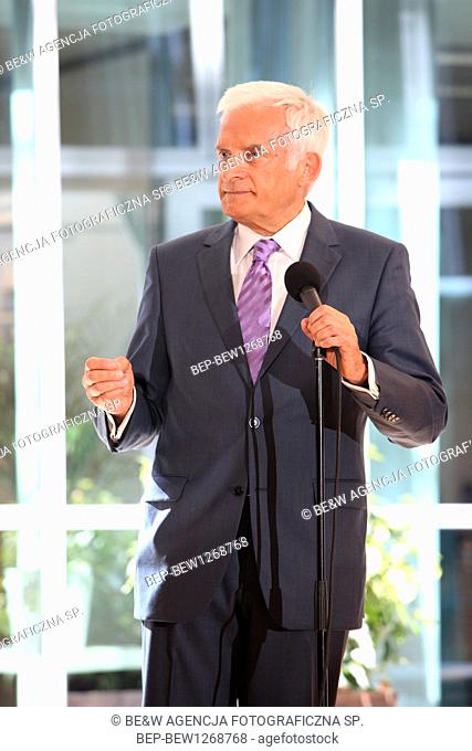 23.05.2011 Brussels, Belgium. Pictured: Jerzy Buzek