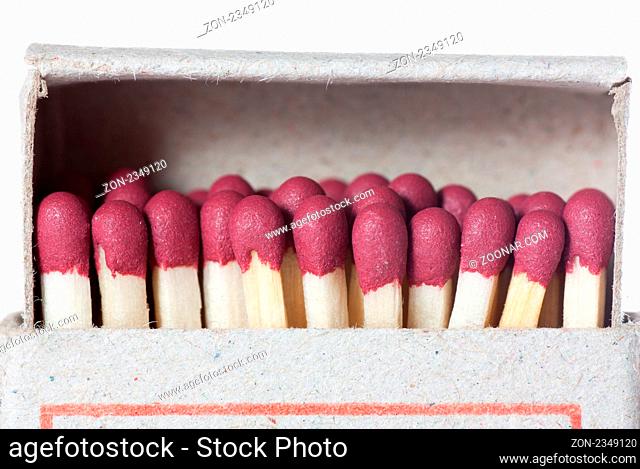 Matches in a box illustrating concept of cohesion