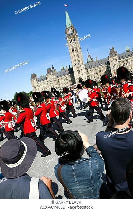 Changing of the Guard, Parliament Hill, Ottawa, Ontario, Canada