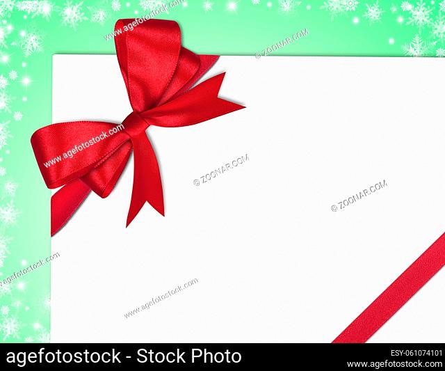 Merry christmas and happy new year greeting card
