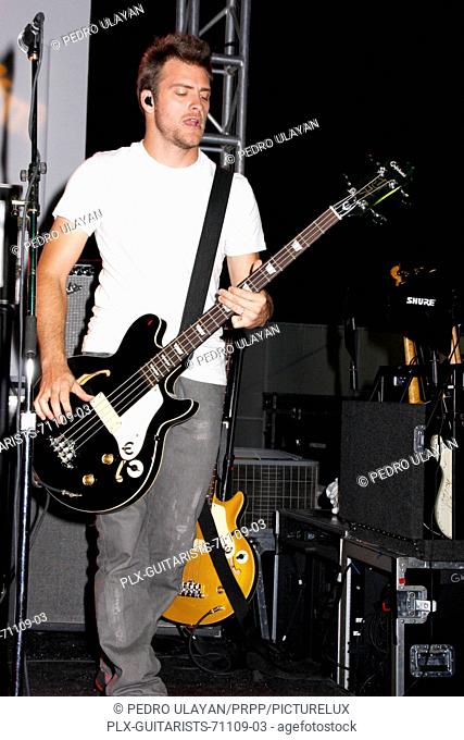 Gavin Rossdale's Guitarist at the White Light White Night event benefitting Walk With Sally held at South Bay BMW in Torrance, CA on Saturday, July 11, 2009
