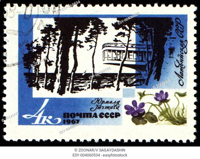 USSR - CIRCA 1967: stamp printed in USSR