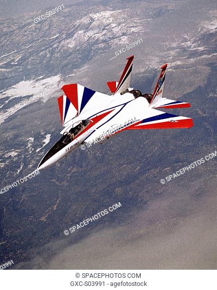 On Wednesday, April 24, 1996, the F-15 Advanced Control Technology for Integrated Vehicles ACTIVE aircraft achieved its first supersonic yaw vectoring flight at...