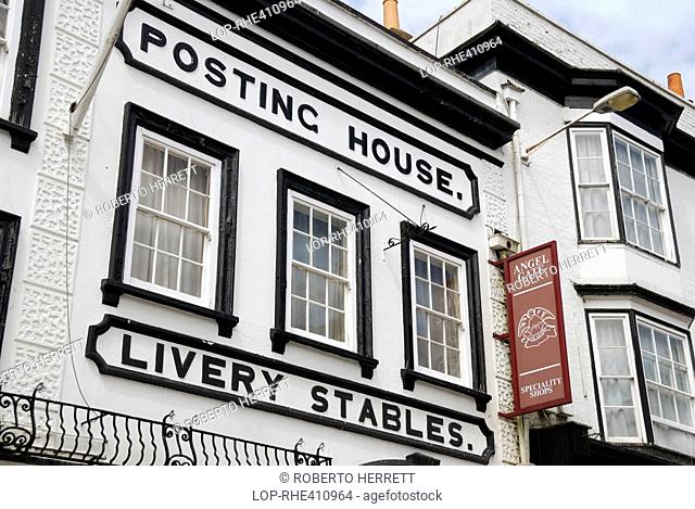 England, Surrey, Guildford, The Angel Posting House & Livery is the last remaining coaching inn in Guildford and has records dating back to the 16th Century