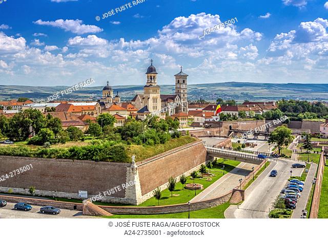 Romania, Alba Julia City, Alba Julia Citadel, Reintregirii Neamului Cathedral