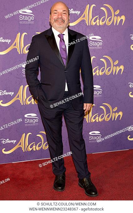 Celebrities attending the European premiere of Aladdin at Neue Flora Theatre Featuring: Casey Nicholaw Where: Hamburg, Germany When: 06 Dec 2015 Credit:...