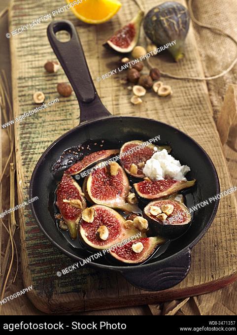 higos asados / roasted figs
