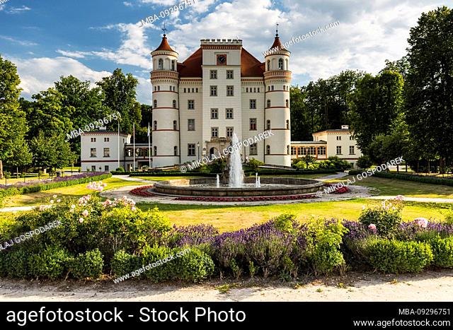 Europe, Poland, Lower Silesia, Palace Wojanow / Schloss Schildau