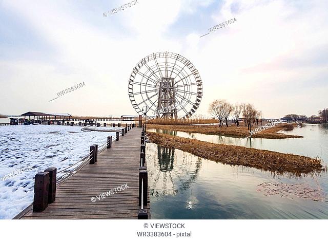 Suzhou taihu lake wetland park