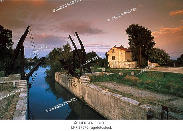 Van Gogh Bridge near Arles, Bouches-du-Rhone, Provence, France, Europe