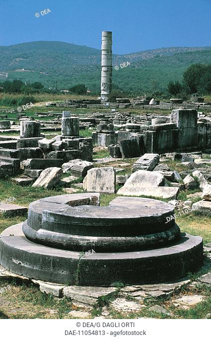 Greece - Northern Aegean - Aegean Islands - Samos. Temples