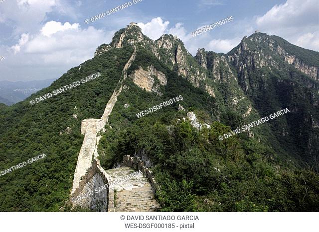 China, Beijing, Great Wall at Mutianyu