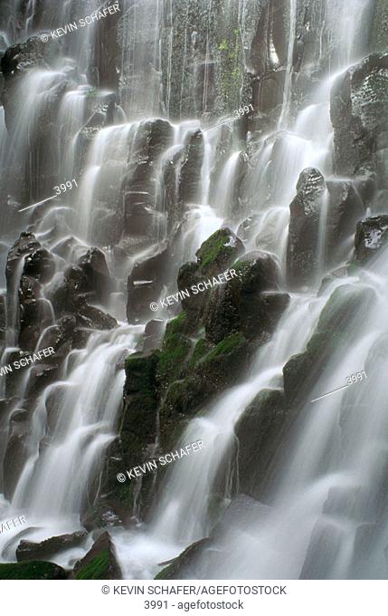 Ramona Falls. Mt. Hood Wilderness. Oregon. USA
