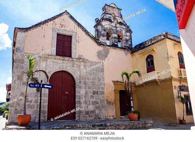 San Roque Church located at Getsemani, Cartagena de Indias