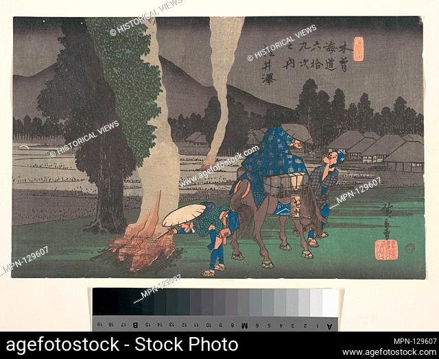Karuizawa. Artist: Utagawa Hiroshige (Japanese, Tokyo (Edo) 1797-1858 Tokyo (Edo)); Artist: Keisai Eisen (Japanese, 1790-1848); Period: Edo period (1615-1868);...