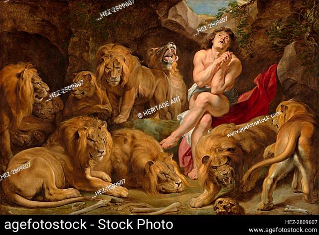 Daniel in the Lions' Den, c. 1614/1616. Creator: Peter Paul Rubens