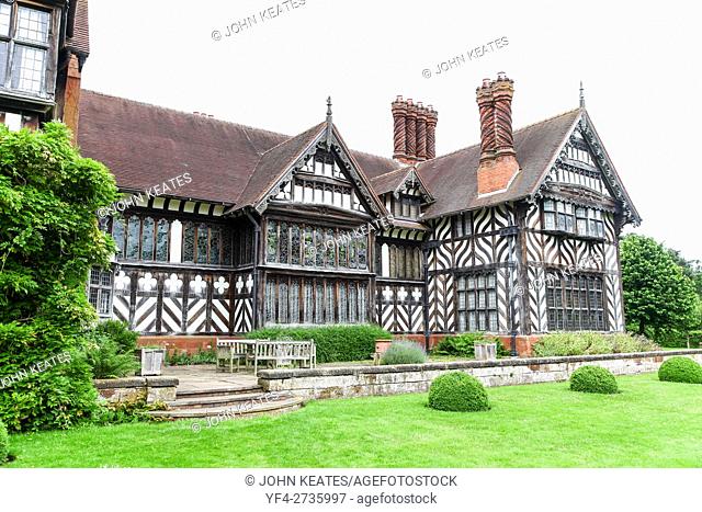 Wightwick Manor Victorian manor house located at Wightwick Bank Wolverhampton West Midlands England UK