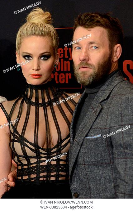 New York premiere of 'Red Sparrow' held at Alice Tully Hall - Arrivals Featuring: Jennifer Lawrence, Joel Edgerton Where: New York, New York