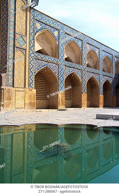 Jame Mosque. Esfahan. Iran