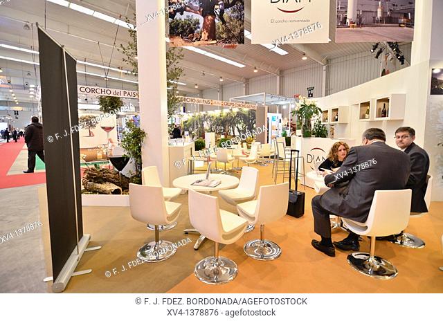 International vine-growing techniques and equipment show and International show of winery and bottling machinery and equipment in Saragossa Fair exhibition in...