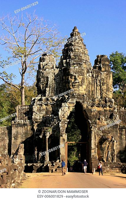South Gate of Angkor Thom, Angkor area, Siem Reap
