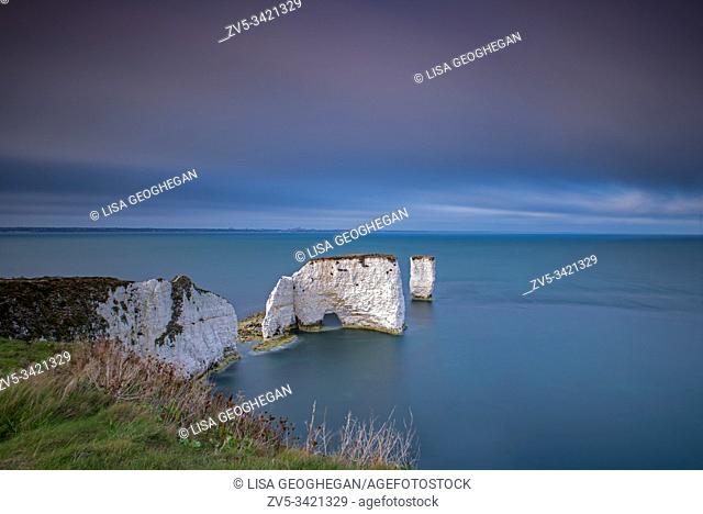 Old Harry Rocks, Isle of Purbeck, Dorset, England