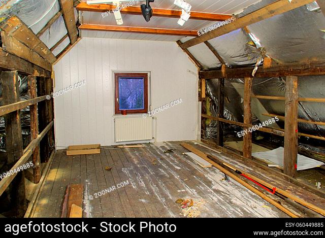 Dachstuhl ausbauen - roof truss reconstruct 02