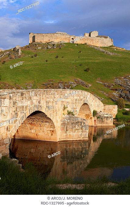 Burgo de Osma, Ciudad de Osma, Castle, Soria province, Castilla Leon, Spain