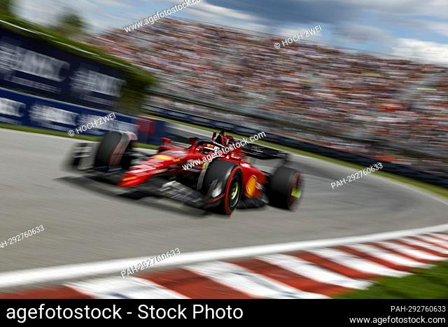#16 Charles Leclerc (MCO, Scuderia Ferrari), F1 Grand Prix of Canada at Circuit Gilles-Villeneuve on June 17, 2022 in Montreal, Canada