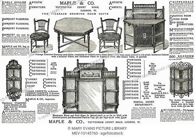 Victorian Vicarage ebonized drawing-room suite consisting of 6 chairs 2 easy chairs with loose seats covered in silk plush