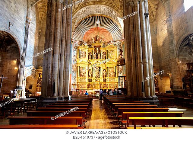 Church of Santa Maria de los Reyes, Laguardia, Rioja Alavesa, Alava, Basque Country, Spain