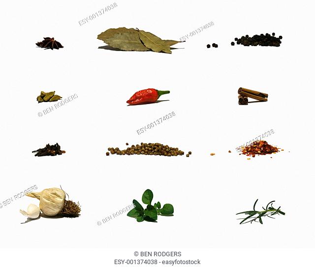 Herbs And Spices - Chart