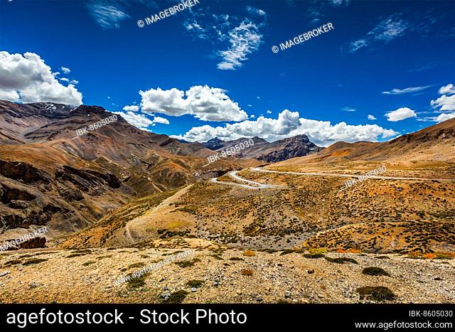 Manali-Leh road to Ladakh in Indian Himalayas. Ladakh, India, Asia