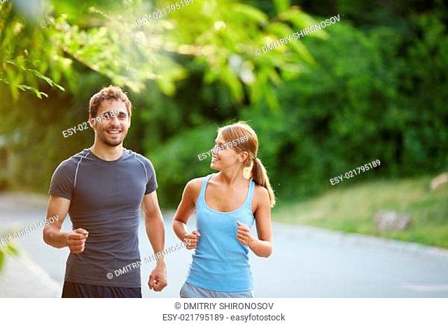 Friendly runners